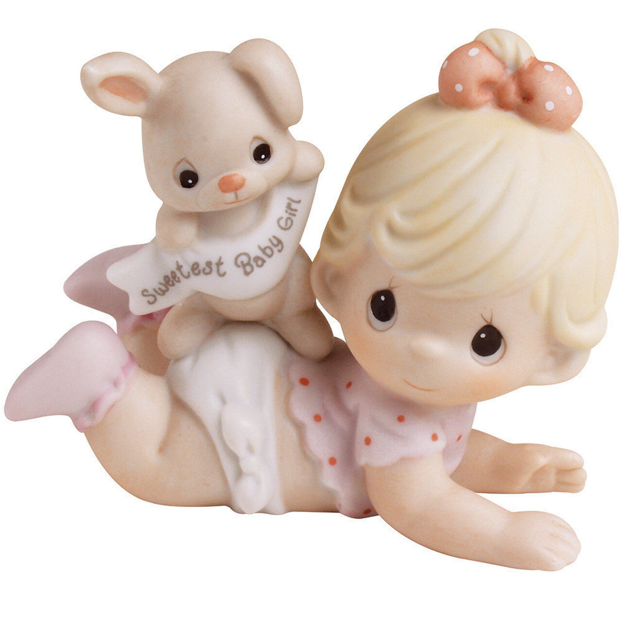 The Sweetest Baby Girl, Bisque Porcelain Figurine