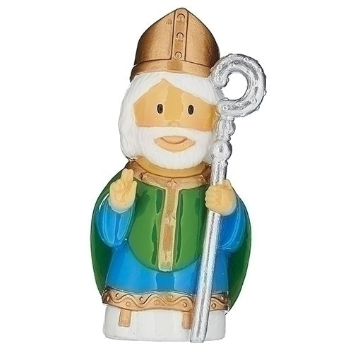3.25"H St Patrick Figure ; Little Patrons