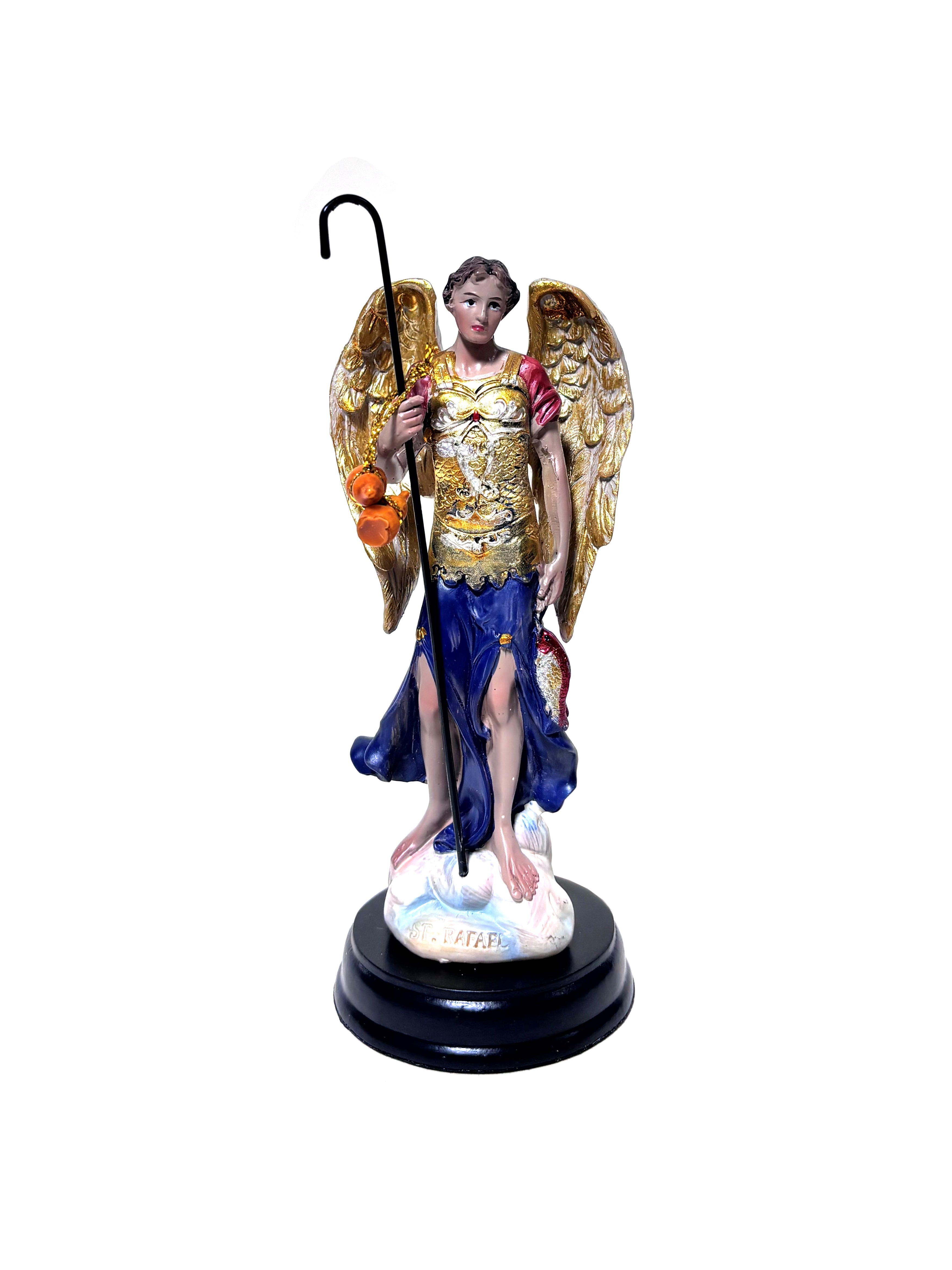 Religious statue of Saint Raphael Archangel 5" height