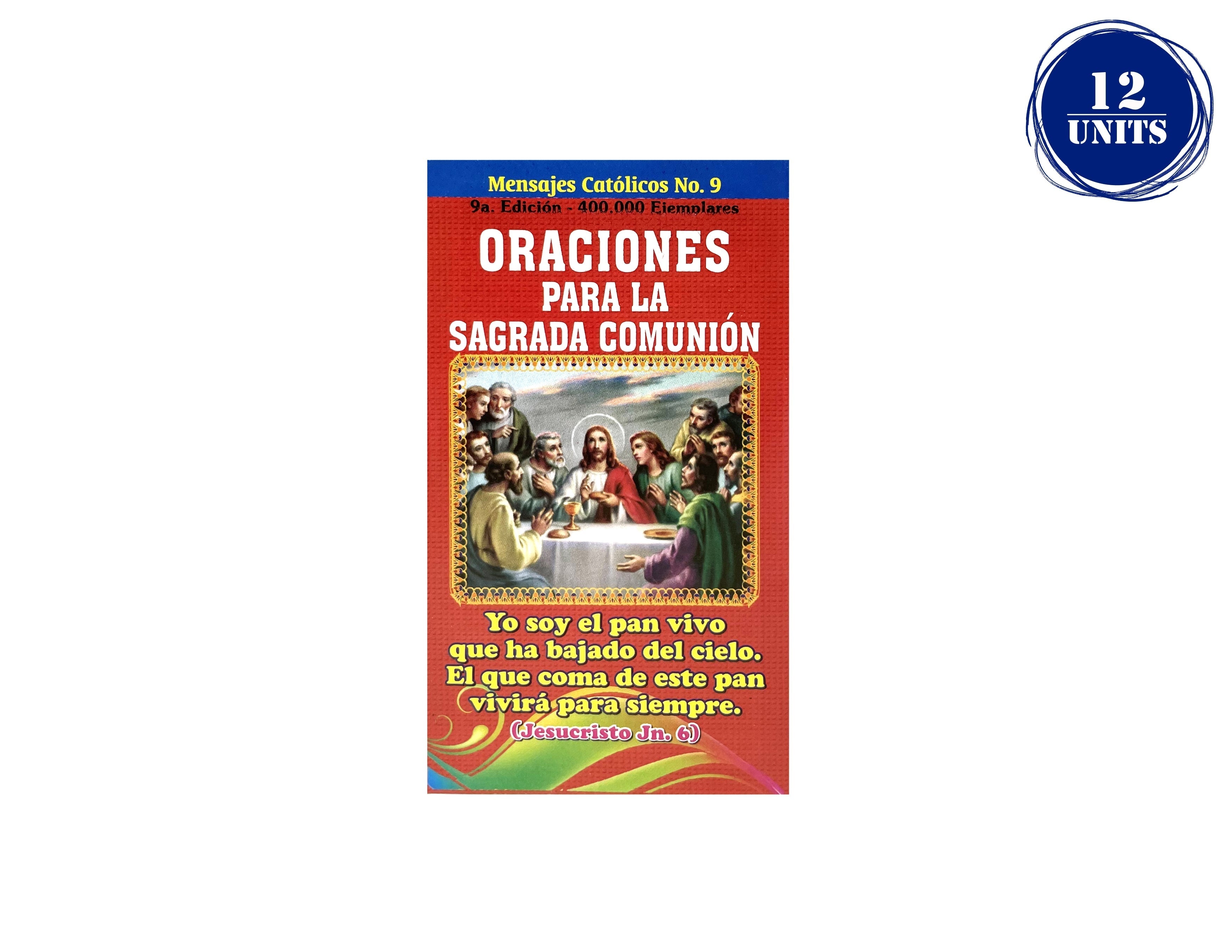 Plegable Oraciones para La Sagrada ComuniÃ³n