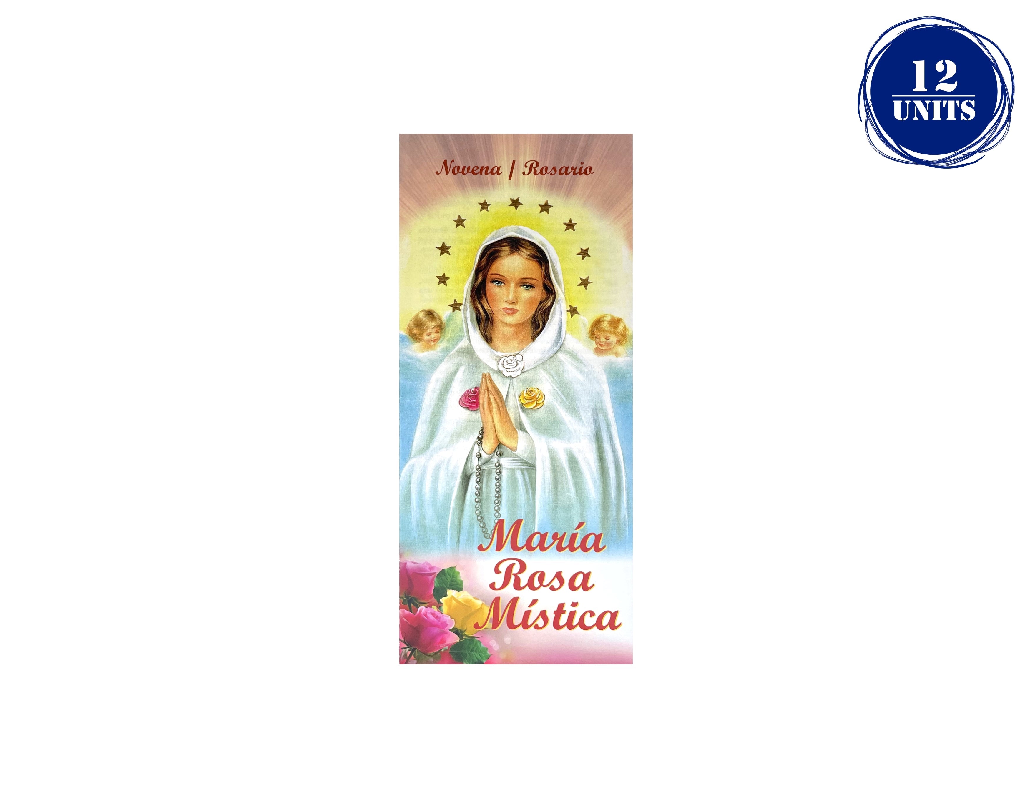 Plegable Novena y Rosario Maria Rosa MÃ­stica