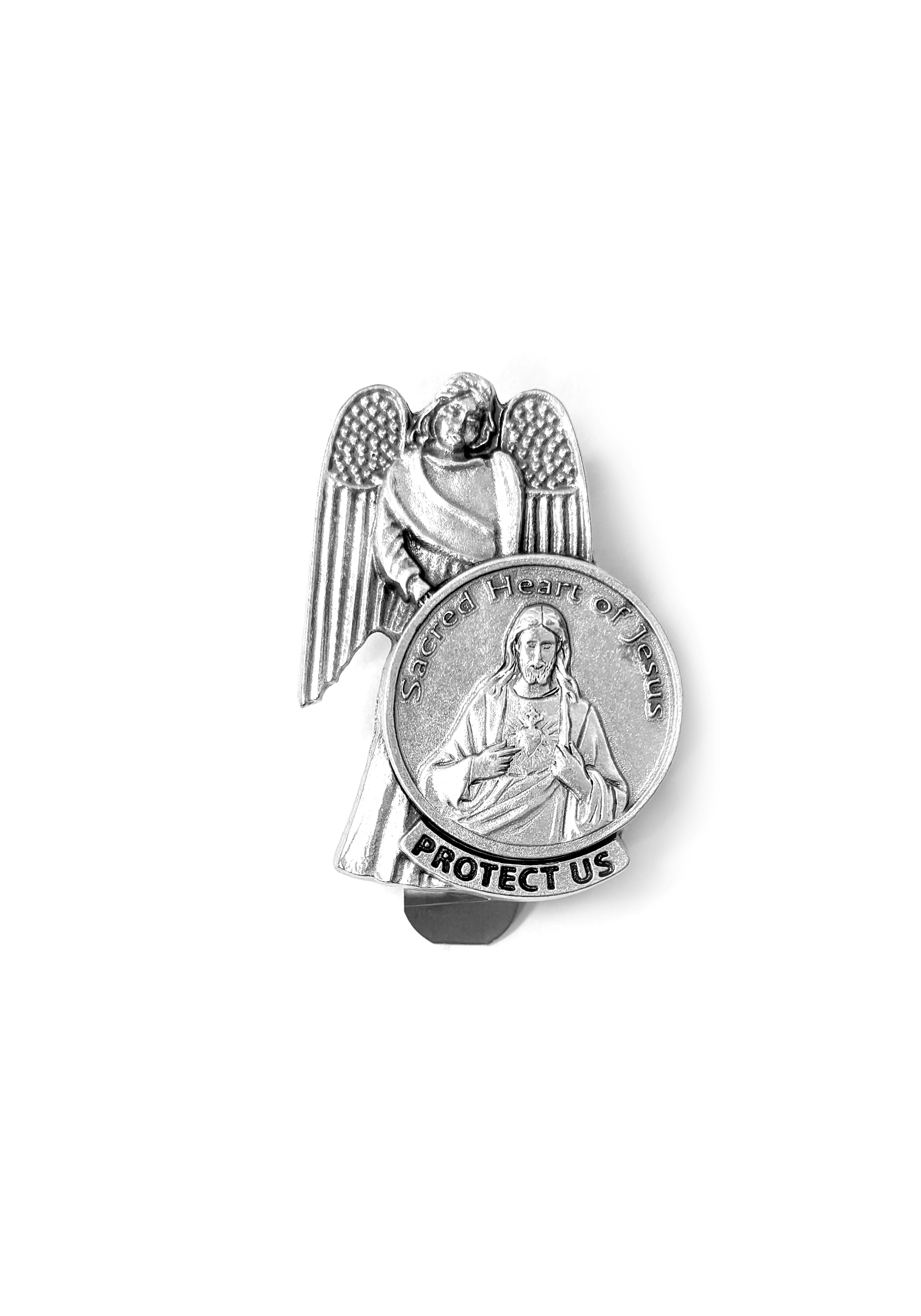 Catholic Auto Visor Clip