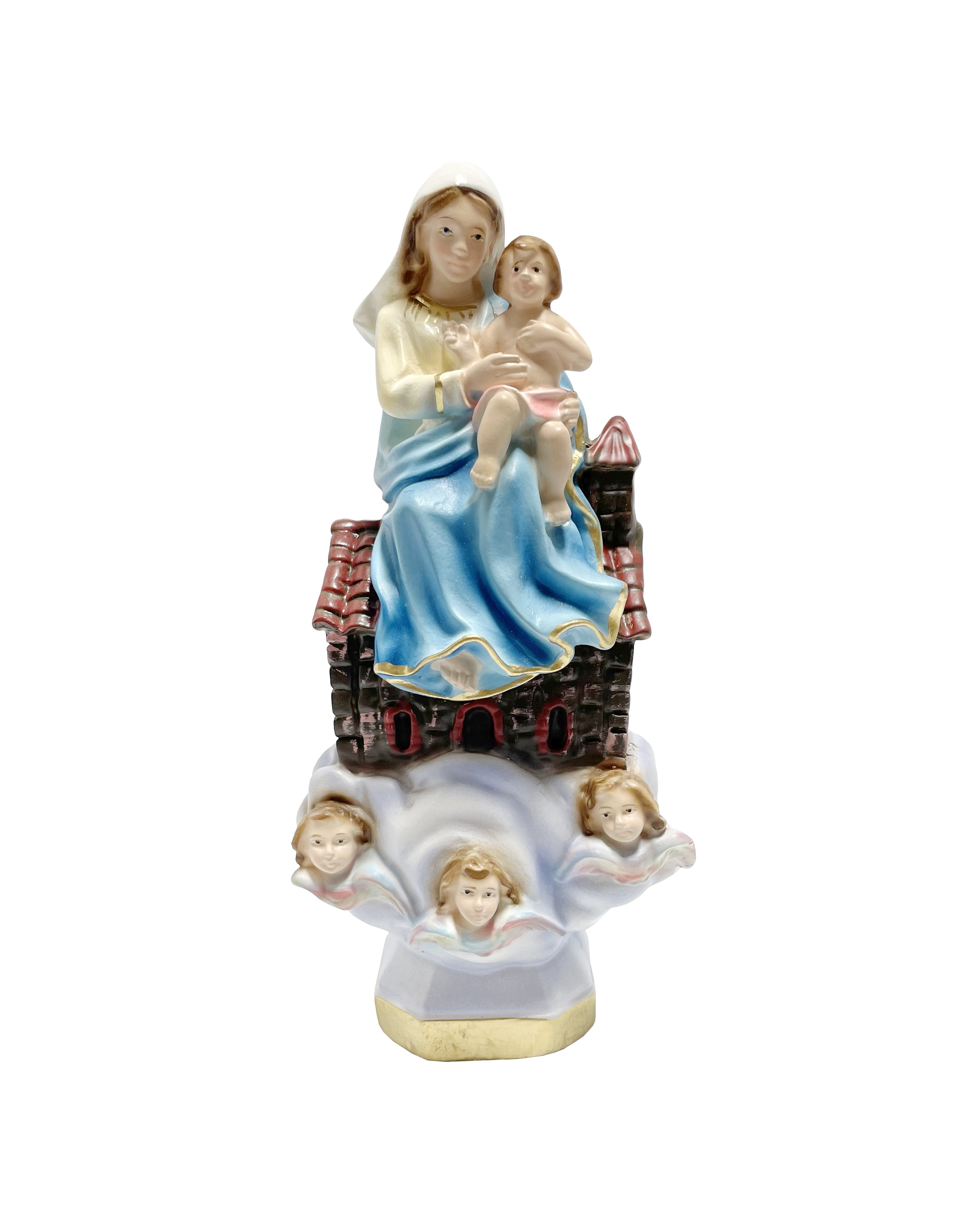 Religious statue of Our Lady of Loreto 9" height