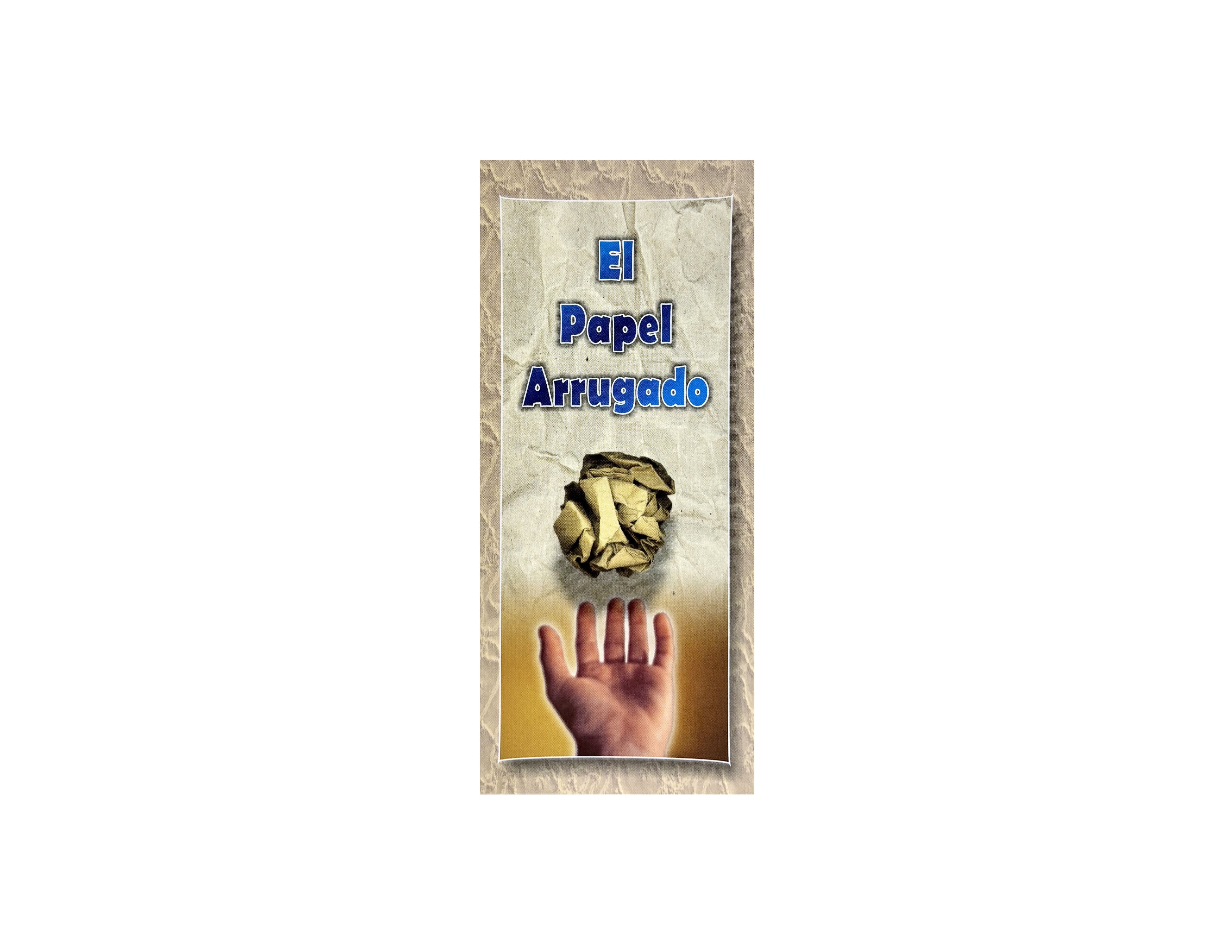 Plegable El Papel Arrugado
