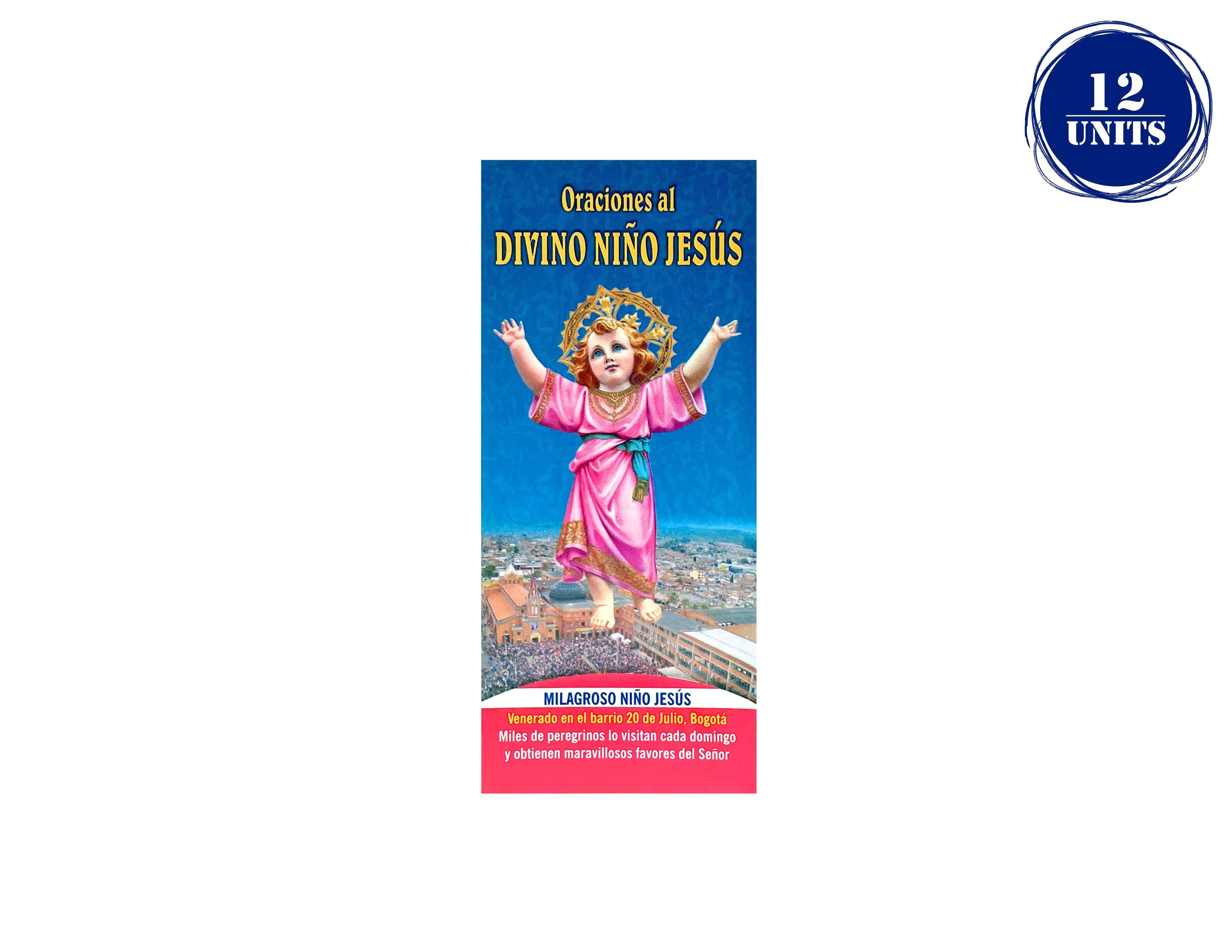 Plegable Oraciones al Divino NiÃ±o JesÃºs