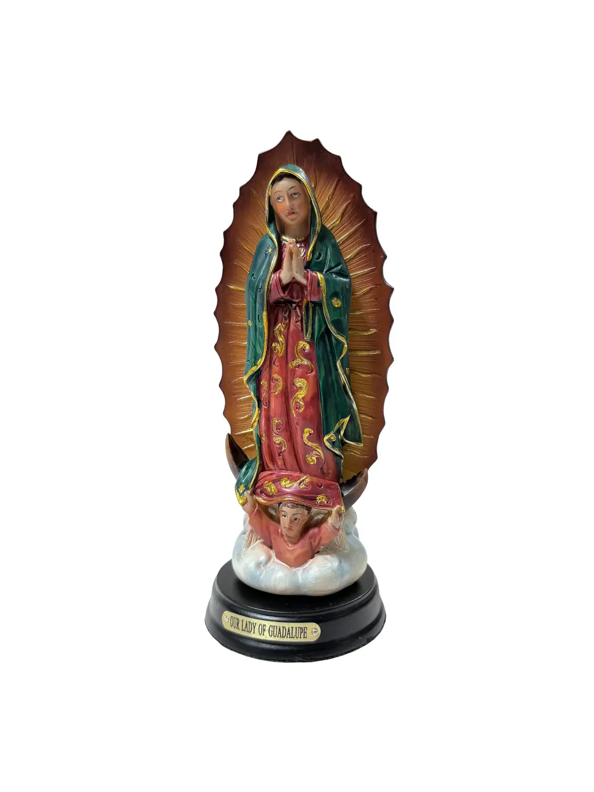 Religious statue of Our Lady of Guadalupe 5" height