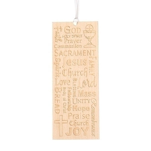 5"H COMMUNION BOOKMARK LASER CUT
