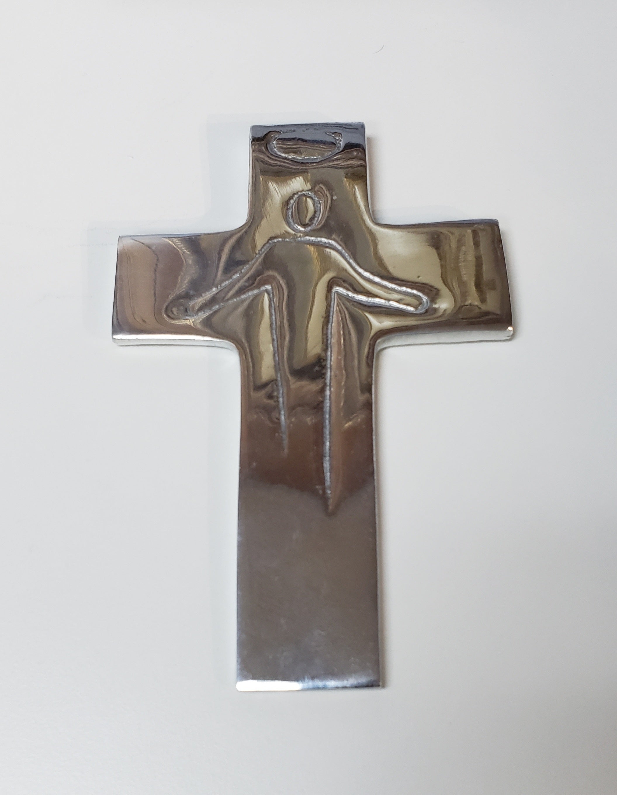 Rustic Pewter Southwest Wall Cross