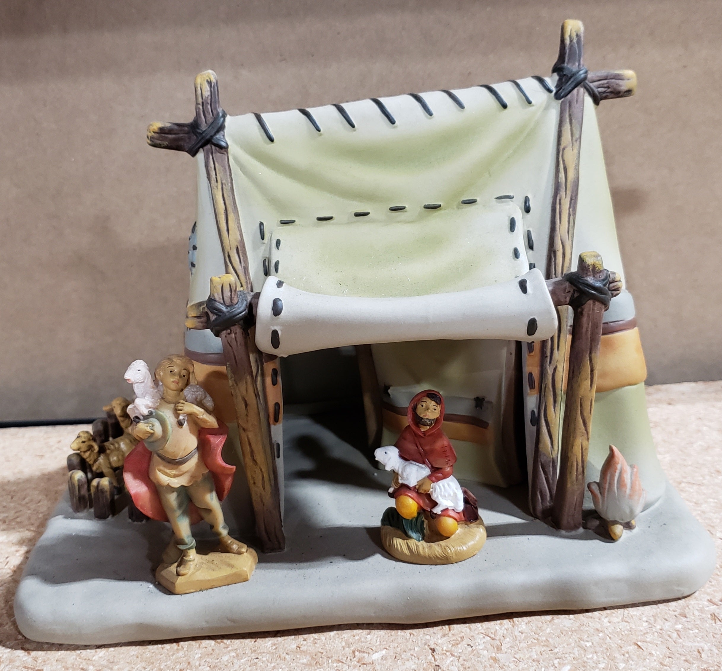 Fontanini Lighted Shepherd's Tent Scene