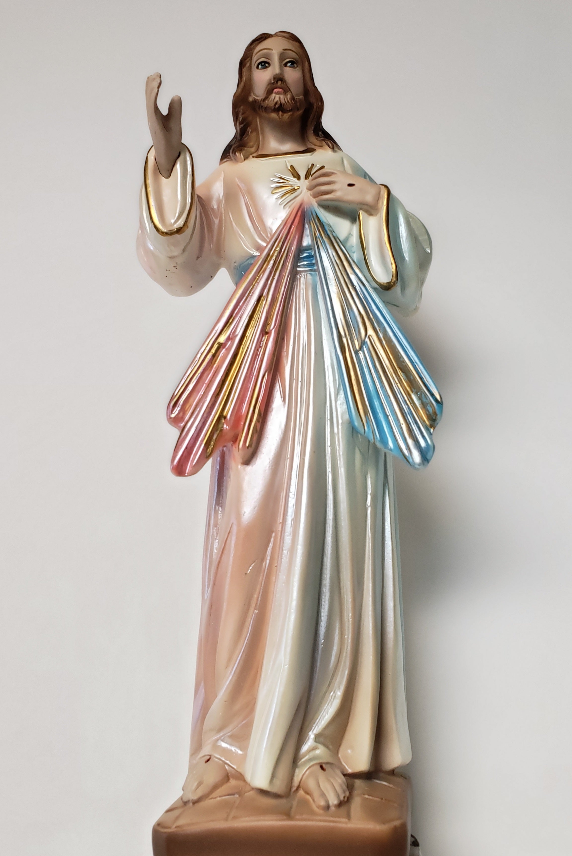 Pearl Divine Mercy - Hand Painted in Italy - Our Tuscany Collection