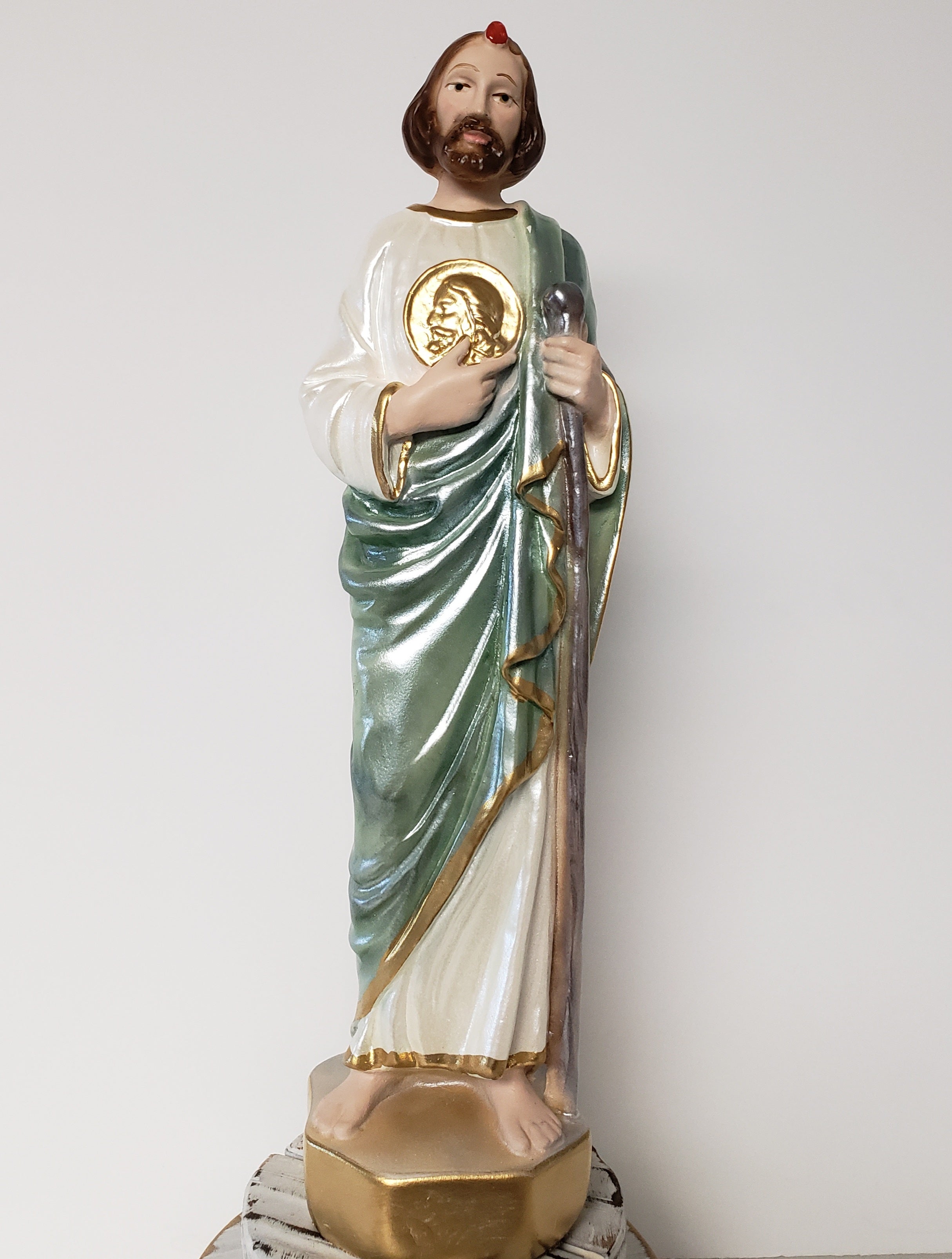 9" Pearl St. Jude - Hand Painted - Tuscany Collection