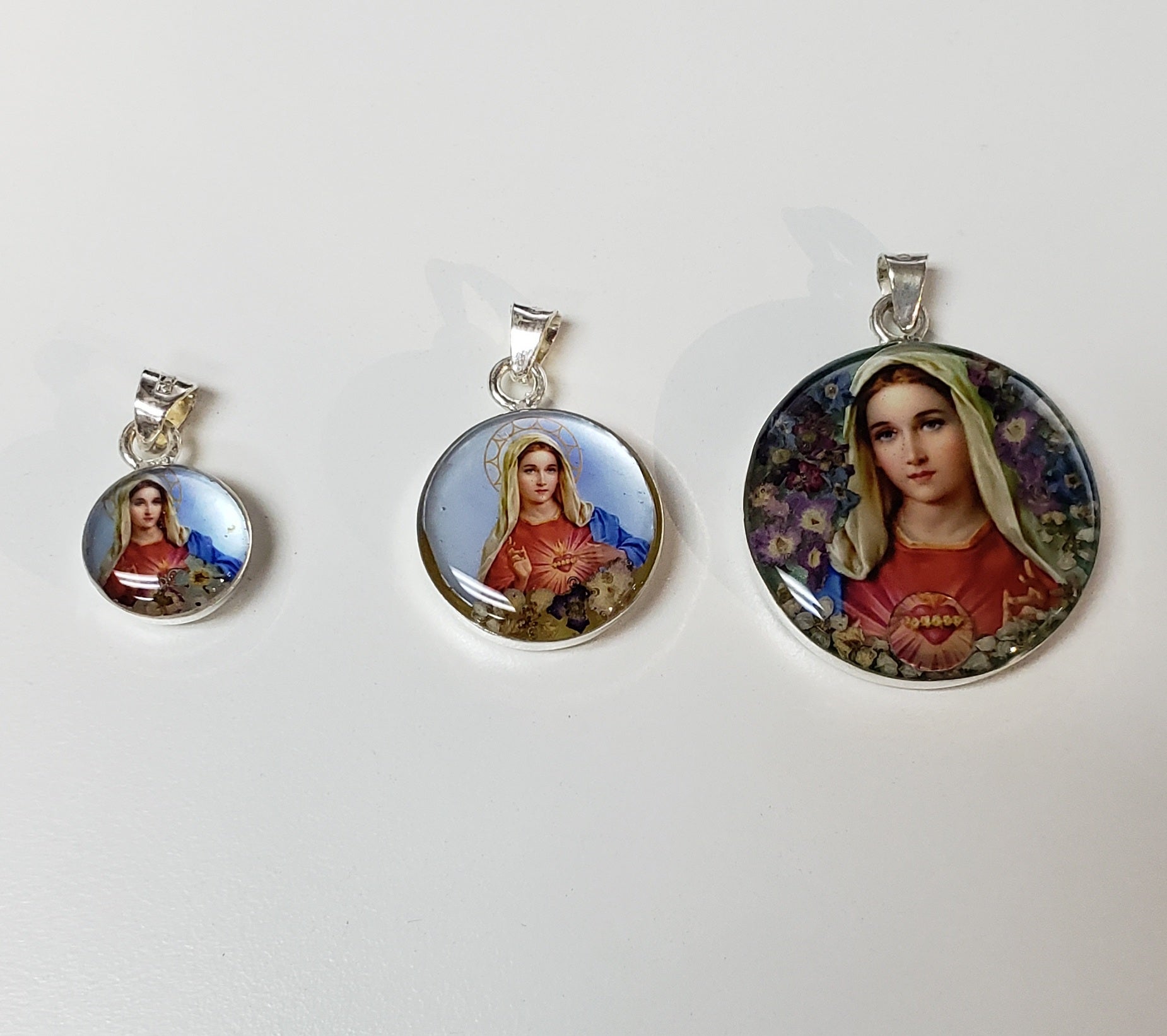 Medal Immaculate Heart of Mary / Inmaculado Corazon de Maria - Guadalupe Collection