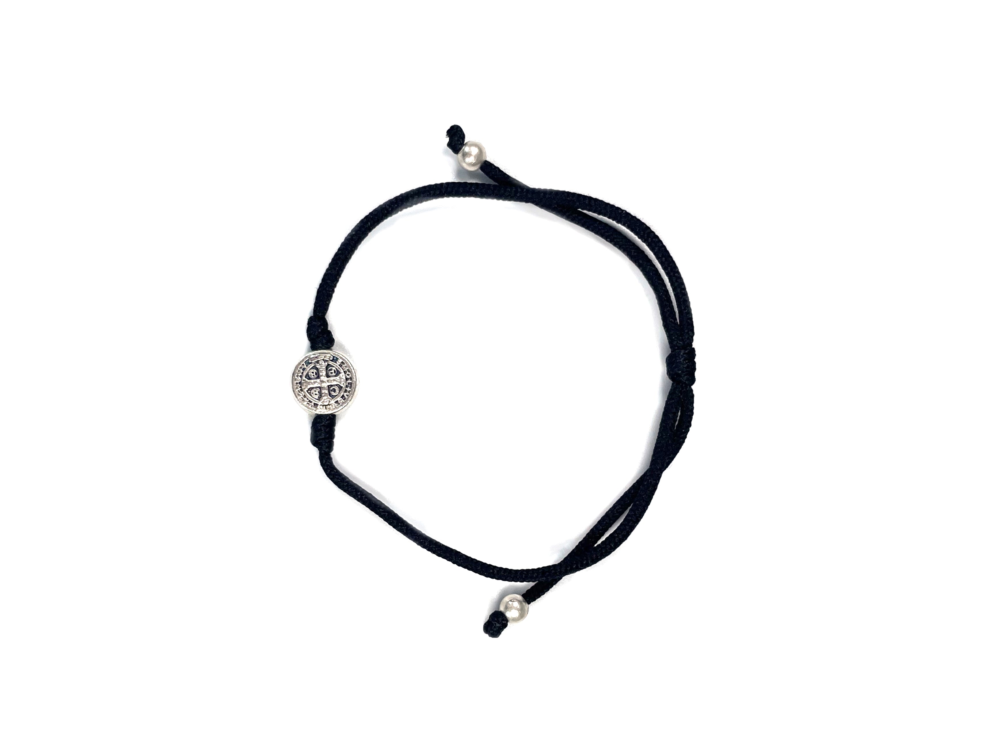 Saint Benedict cord bracelet