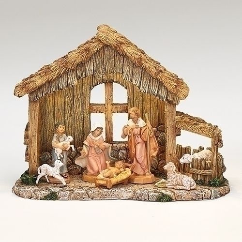 Fontanini 5" LED Nativity Scene - 7Pc