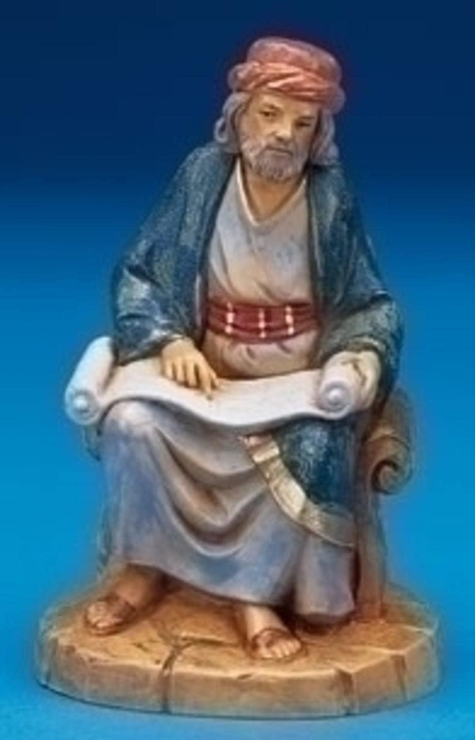 5" Obediah The Teacher for The Fontanini Nativity Set Figurine