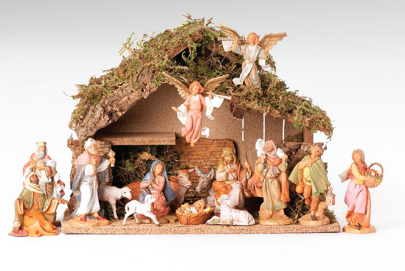 Nativity Scene Fontanini 5" Set 16 pc