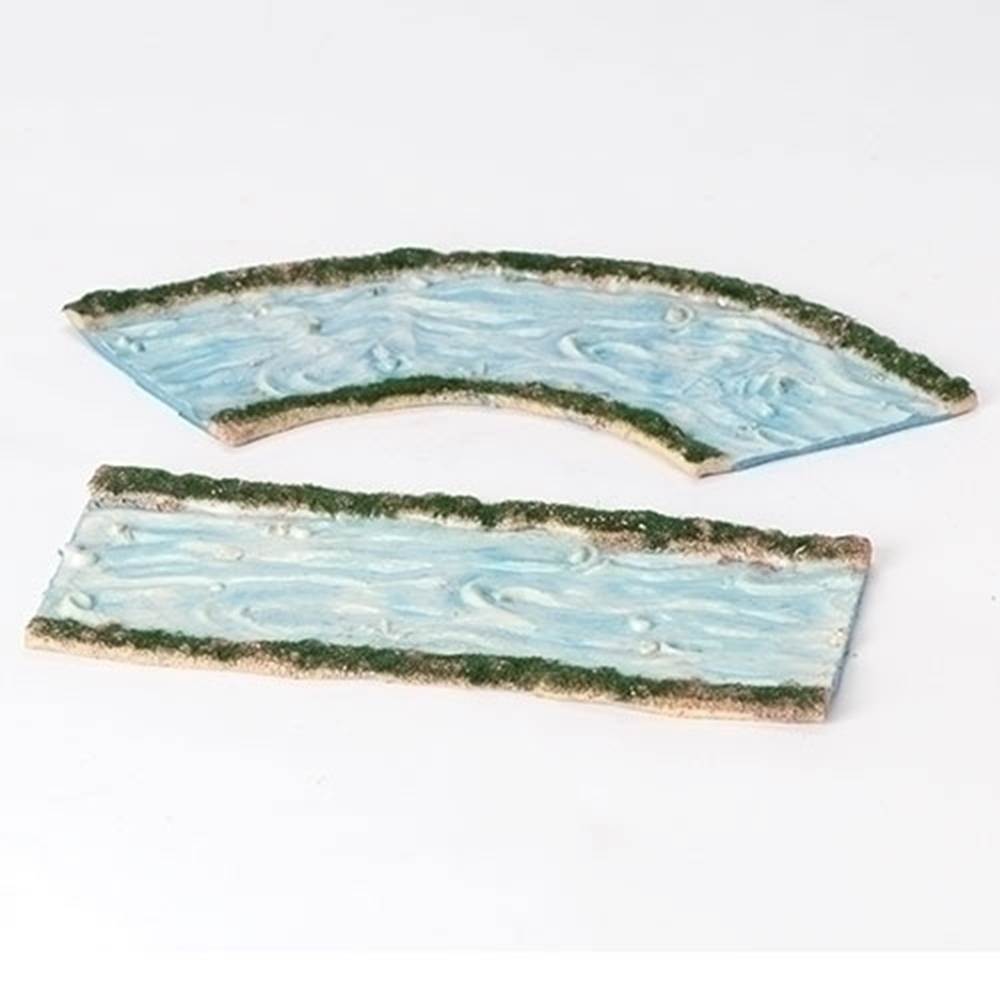 2pc Stream Set for 5" Nativity Figure Scenes Fontanini