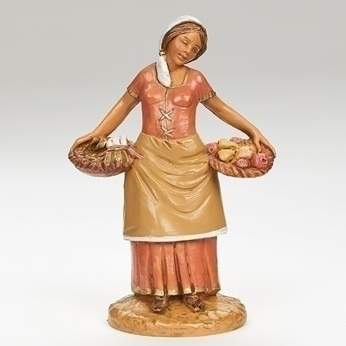 5" Scale Antonia, Villager Nativity Fontanini
