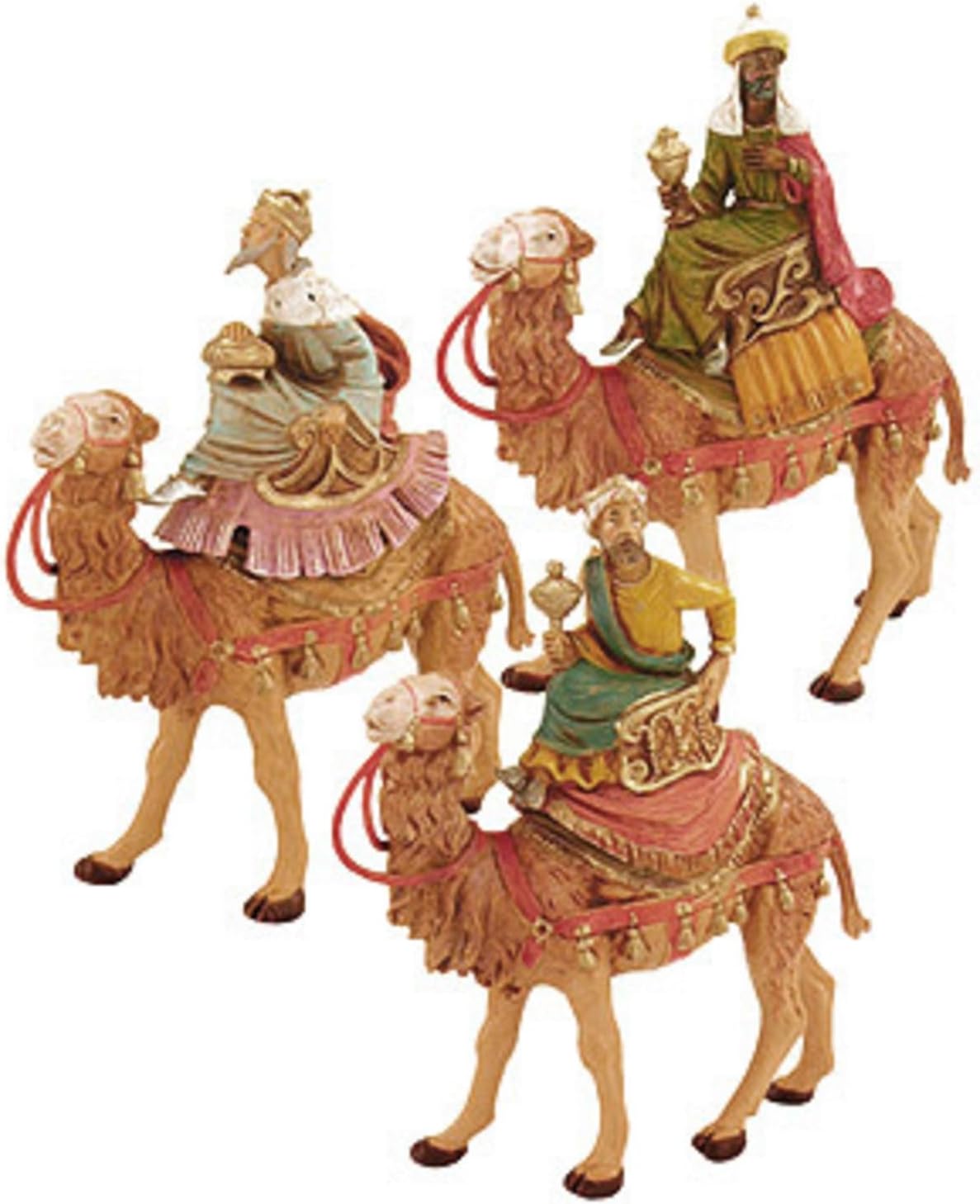 Fontanni  Three Kings on Camels Set