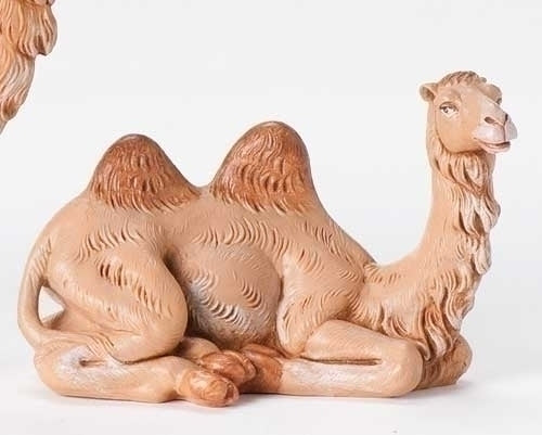 SCALE SEATED CAMEL NATIVITY FIGURE