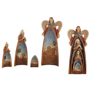 4-pc Nesting Nativity Set