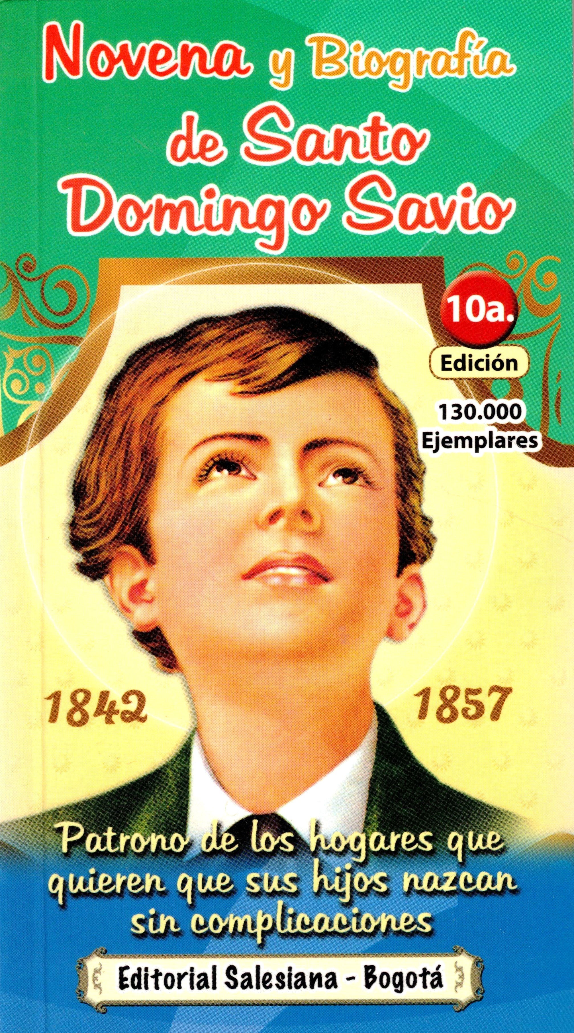 Novena y BiografÃ­a de Santo Domingo Savio