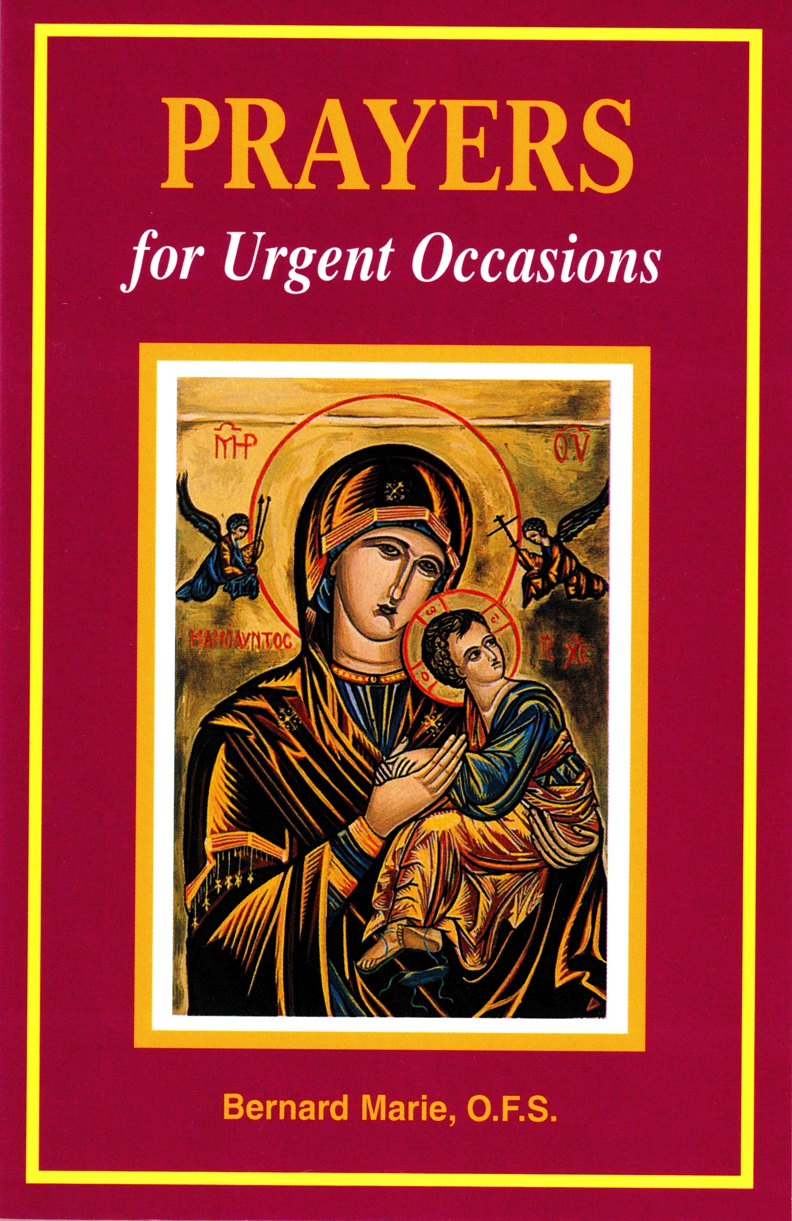 Prayers For Urgent Occasions