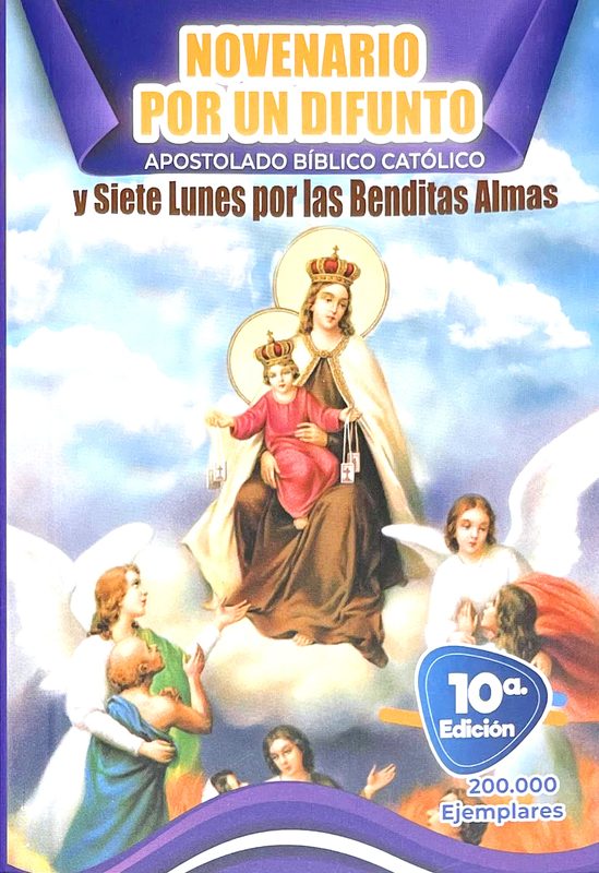 Novenario por un difunto y siete lunes por las Benditas Almas