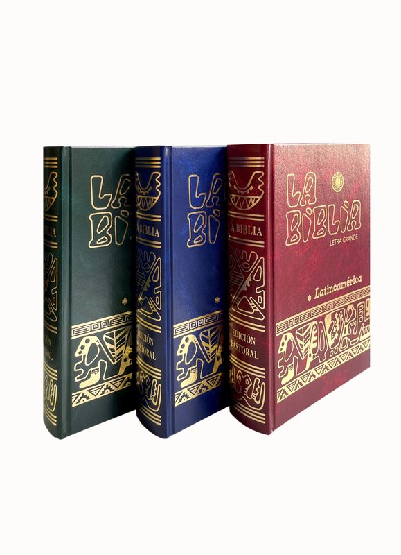 La Biblia Latinoamerica letra grande - Blue