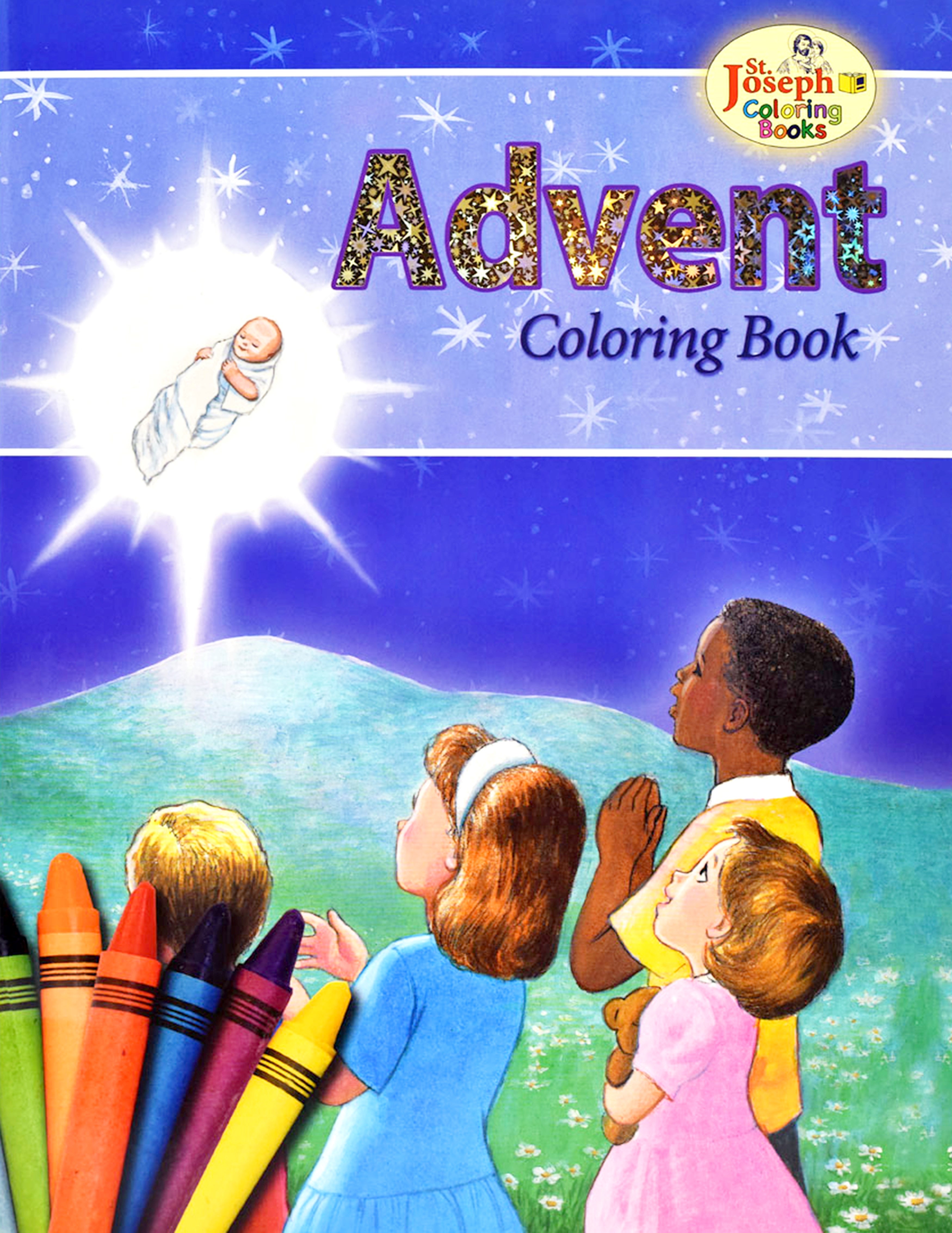 Advent Coloring Book
