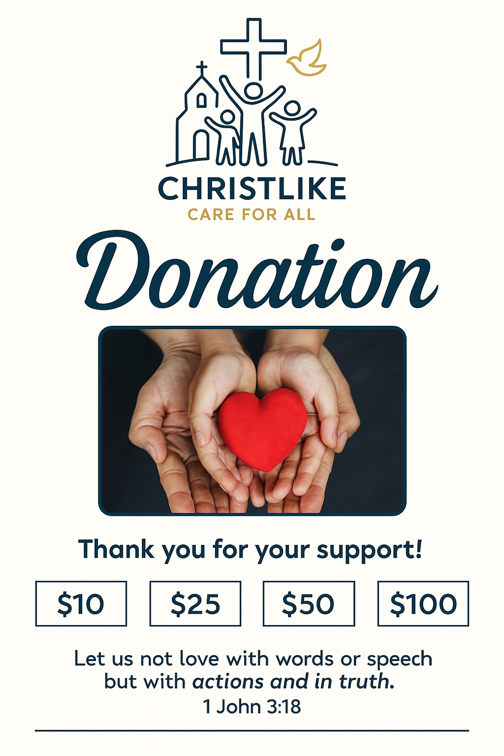 Donation Ticket â€“ Bring Christmas Joy to Children By Christlike Care for All