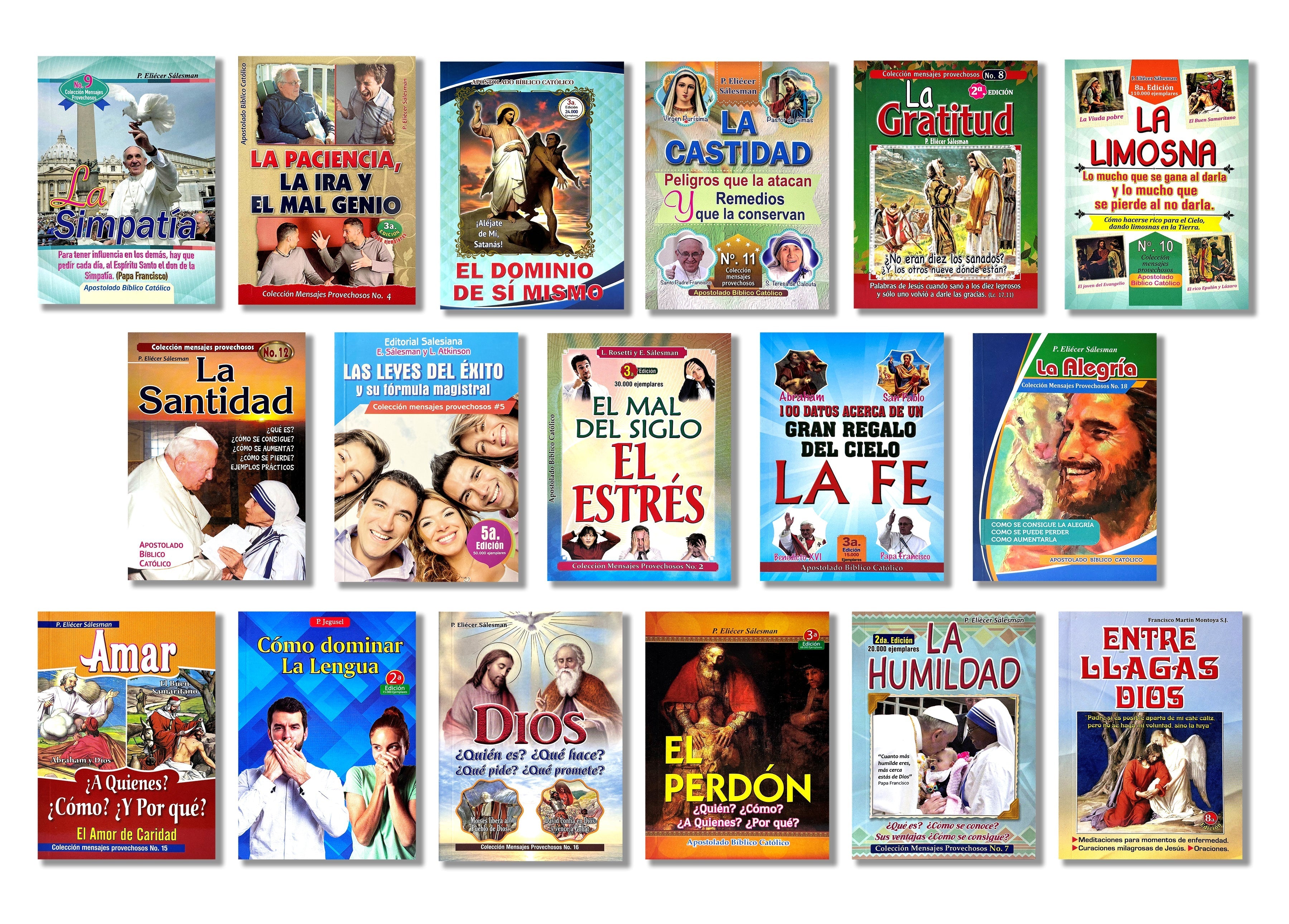 ColecciÃ³n Mensajes Provechosos - Diecisiete tÃ­tulos incluidos