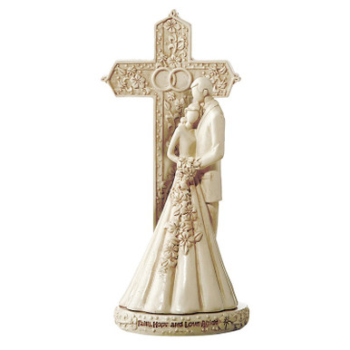 Wedding 7"h Figure And Cake Top