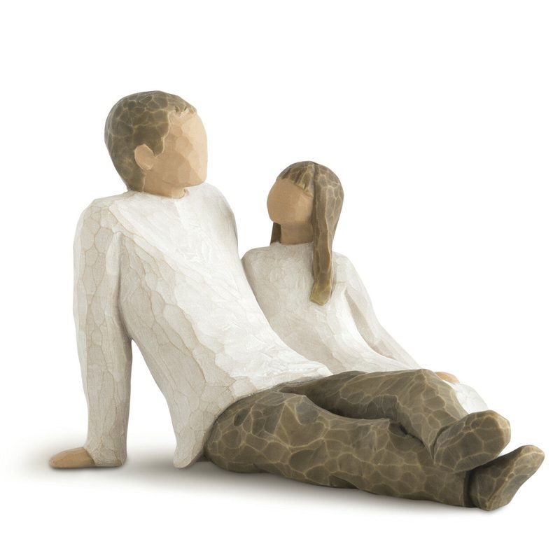 Father and Daughter by Willow Tree