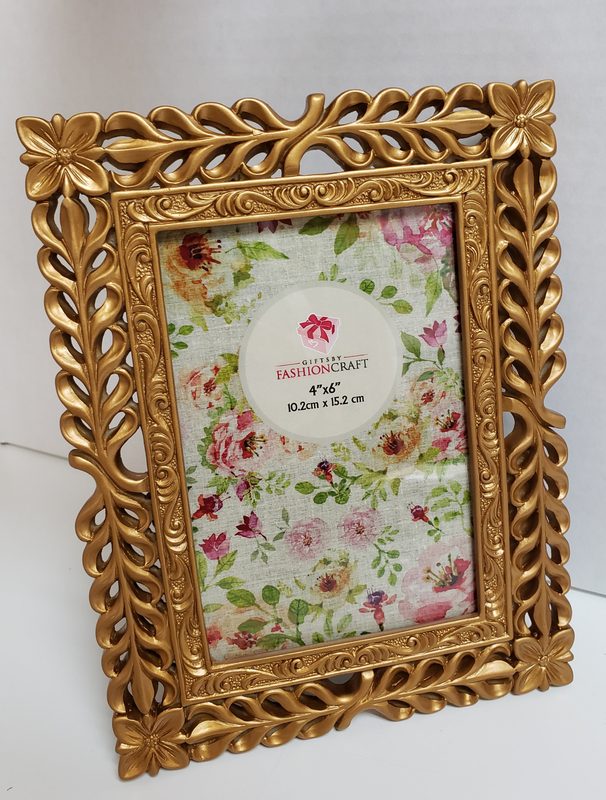 4' X Gold Frame