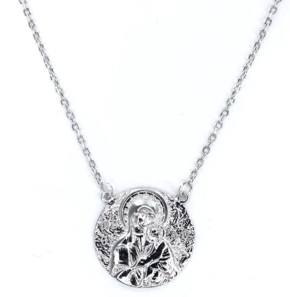 Our Lady of Perpetual Help Medal Silver or Gold filled