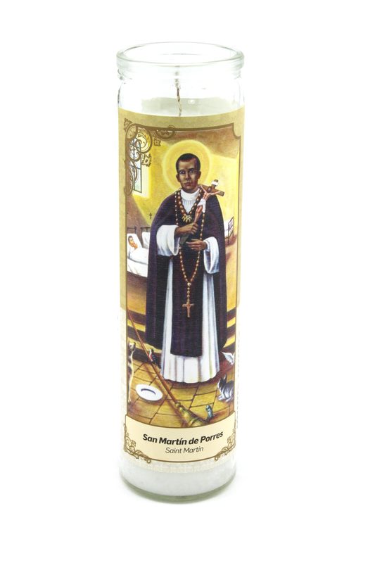 Candles Saint Martin - Velones San Martin de Porres - 6 Candles