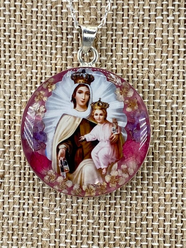 Our Lady of Mount Carmel / Nuestra Sra del Carmen - Guadalupe Collection - 9 / Circular