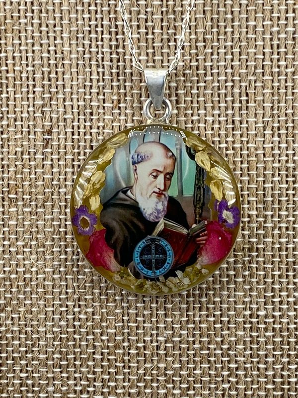 Saint Benedict / San Benito - Guadalupe Collection - 12 / Circle