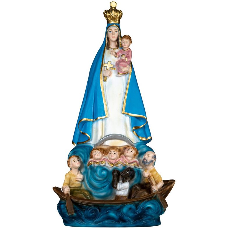 Our Lady of Charity- Hand Painted in Italy - Our Tuscany Collection - Virgen de La Caridad de El Cobre