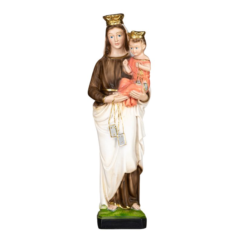 Our Lady of Carmel - Hand Painted in Italy - Our Tuscany Collection- Virgen del Carmen / Nuestra Señora del Carmen
