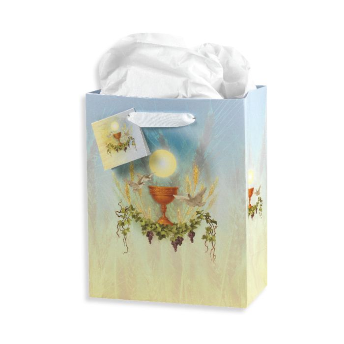 Communion Medium Gift Bag With Chalice