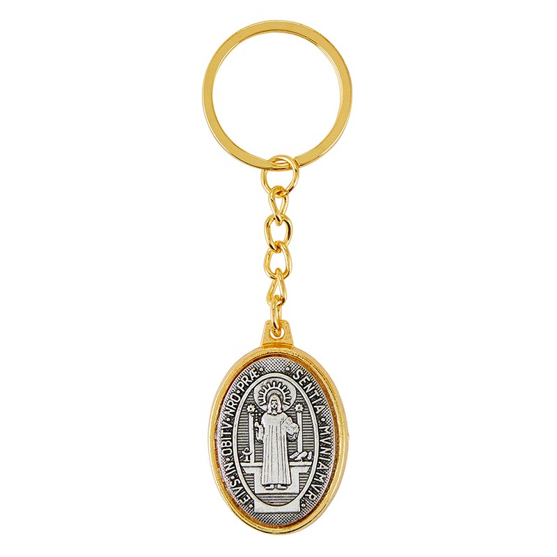 Saint Benedict Keychain