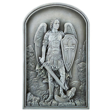 St. Michael Garden Plaque