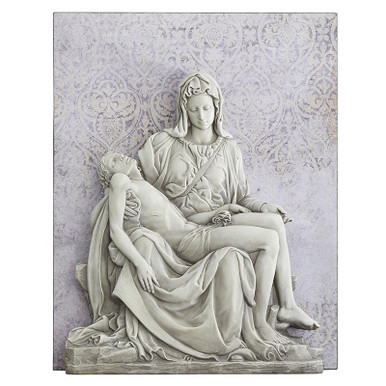 Pieta Garden Wall Plaque