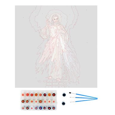 Paint By Numbers-Divine Mercy