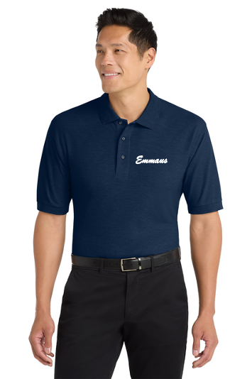 Men Emmaus - Servers - Retreat Polo â€“ with Emmaus Logo (Special Group Discount Available)