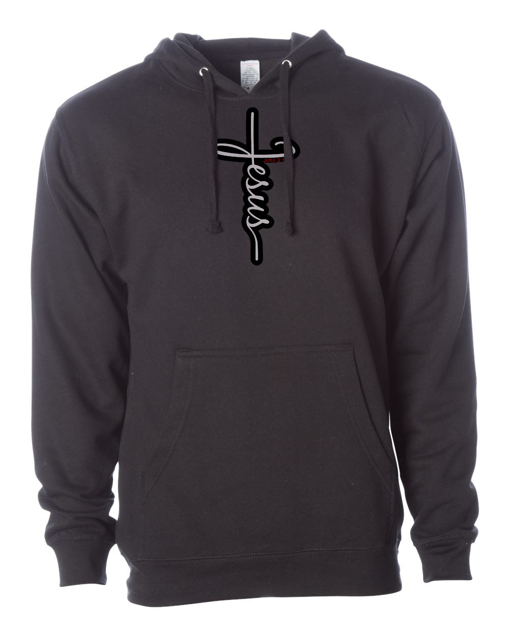 Midweight Full-Zip Hooded Sweatshirt