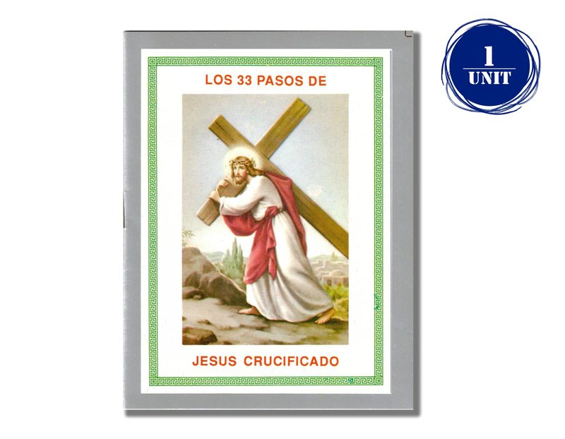 Los 33 Pasos de Jesús Crucificado - 12 Units