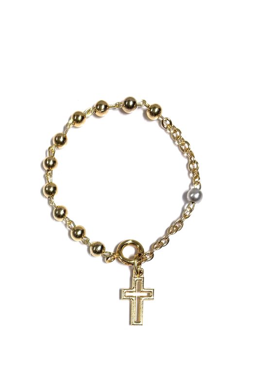 Gold plated tiny bracelet